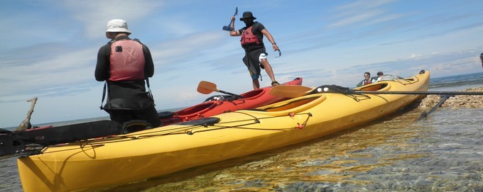 sea kayak banner